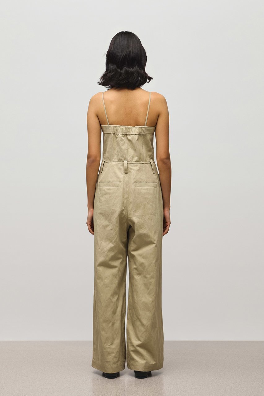 【デパリエ/DEPAREILLE】のコットンヘンプベアサロペットパンツ 人気、トレンドファッション・服の通販 founy(ファニー) 　ファッション　Fashion　レディースファッション　Fashion for Women　パンツ　Pants & Trousers　カーディガン　Cardigan, Knitwear　サロペット　Overalls, Salopette　シンプル　Simple, Minimal　ジャケット　Jacket, Outerwear　トレンド　Trend, Trending Now　フロント　Front, Front Design　ラップ　Wrap, Wrap Design　再入荷　Restock / Back in Stock　other-7|ID: prp329100004441139 ipo3291000000032908446