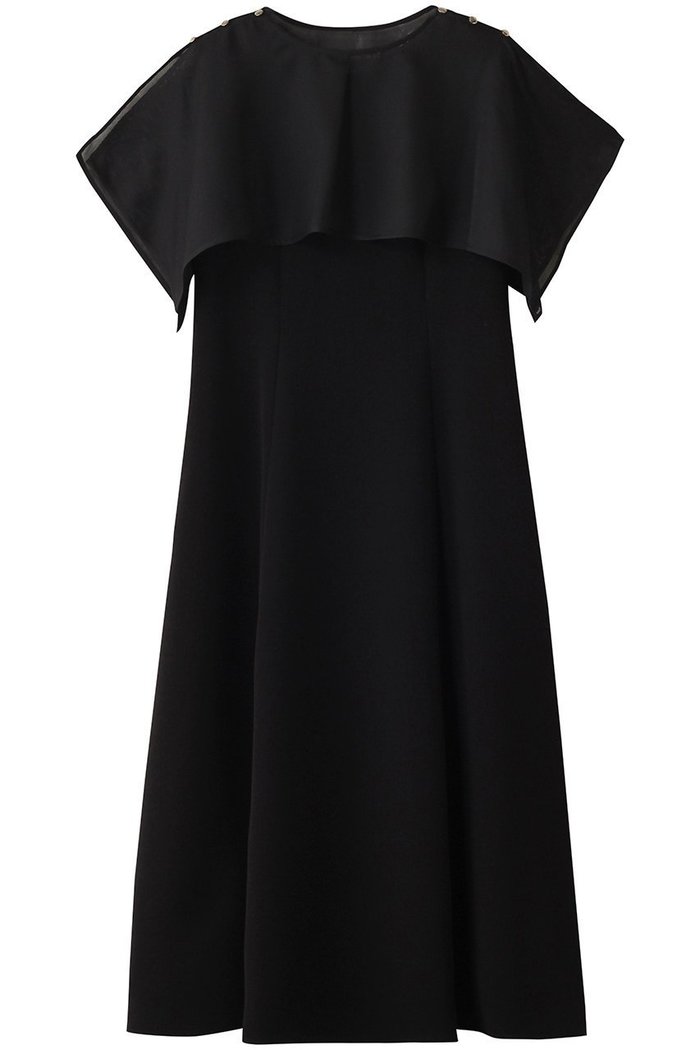 【アナイ/ANAYI】のダブルクロスケープツキワンピース インテリア・キッズ・メンズ・レディースファッション・服の通販 founy(ファニー) https://founy.com/ ファッション Fashion レディースファッション Fashion for Women ワンピース Dresses チュニック Tunic Tops & Dresses エレガント 上品 Elegant クラシカル Classical, Vintage-Inspired シフォン Chiffon, Lightweight Fabric シンプル Simple, Minimal チュニック Tunic, Long Top ノースリーブ Sleeveless, No-Sleeve パーティ Party, Party Style フォーマル Formal, Dressy ロング Long, Long-Length 結婚式 Wedding |ID: prp329100004441144 ipo3291000000035052771