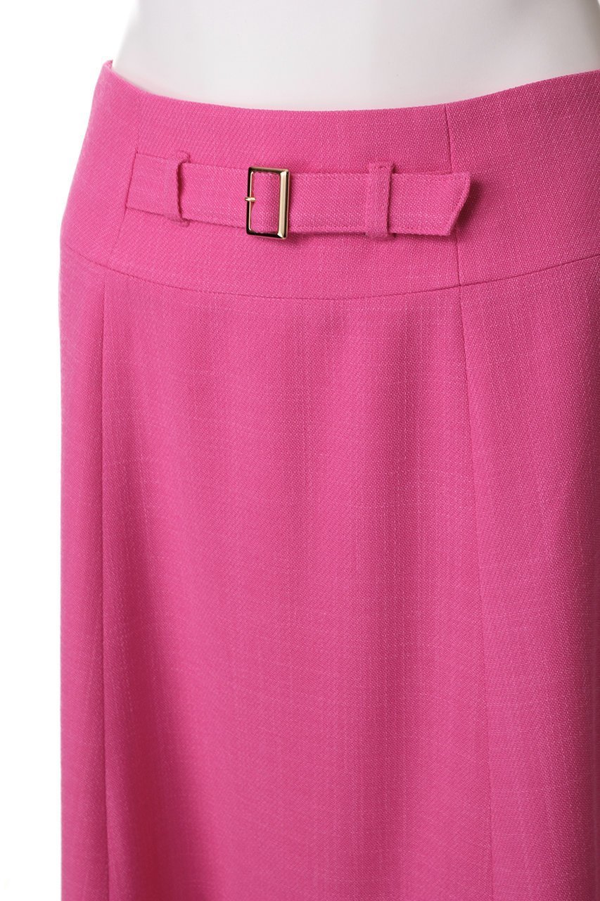 【アナイ/ANAYI】のライトスラブバックルスカート 人気、トレンドファッション・服の通販 founy(ファニー) 　ファッション　Fashion　レディースファッション　Fashion for Women　スカート　Skirts　ロングスカート　Long Skirts / Maxi & Midi Skirts　バッグ　Bags　エレガント 上品　Elegant　フレア　Flare, Flared　ロング　Long, Long-Length　other-5|ID: prp329100004441145 ipo3291000000035951618