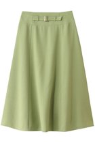【アナイ/ANAYI】のライトスラブバックルスカート グリーン|ID: prp329100004441145 ipo3291000000036208257