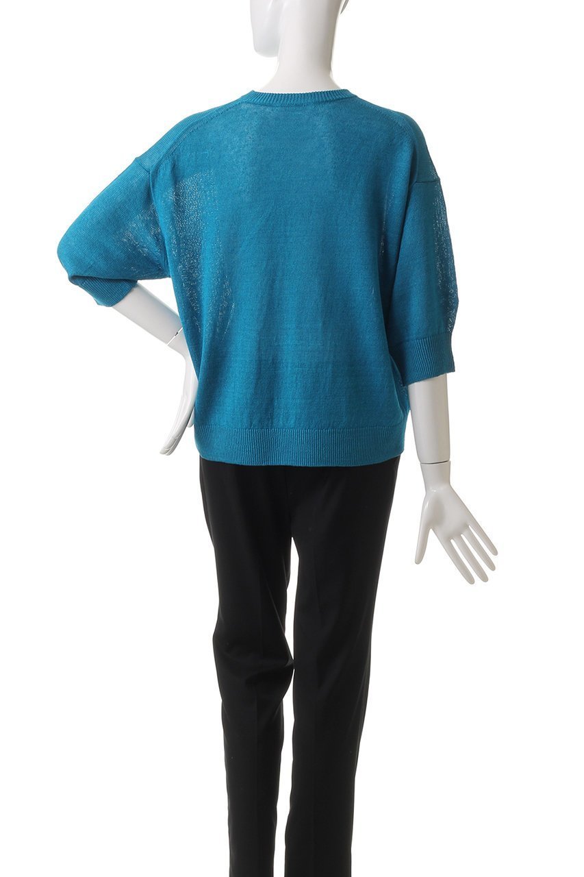 【ハウス オブ ロータス/HOUSE OF LOTUS】のピュアリネンプルオーバー 人気、トレンドファッション・服の通販 founy(ファニー) 　ファッション　Fashion　レディースファッション　WOMEN　トップス・カットソー　Tops/Tshirt　ニット　Knit Tops　プルオーバー　Pullover　シンプル　Simple　バランス　Balance　フランス　France　リネン　Linen　other-4|ID: prp329100004441148 ipo3291000000031256359