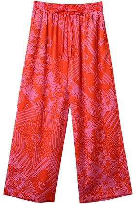 【ハウス オブ ロータス/HOUSE OF LOTUS】 パッチワークフラワープリントパンツ人気、トレンドファッション・服の通販 founy(ファニー) ファッション Fashion レディースファッション Fashion for Women パンツ Pants & Trousers なめらか Smooth, Silky Texture サテン Satin, Glossy Fabric ストライプ Stripe, Striped Pattern ストレート Straight, Straight Cut ドレープ Drape, Draping Fabric フラワー Flower, Floral プリント Print, Printed Pattern ミックス Mix, Mixed Style モチーフ Motif, Design Theme ワイド Wide, Wide Fit |ID:prp329100004441150