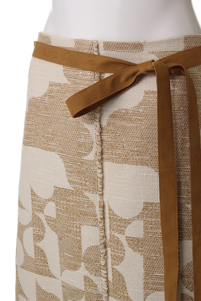 【ハウス オブ ロータス/HOUSE OF LOTUS】のジオメトリックジャガードスカート 人気、トレンドファッション・服の通販 founy(ファニー) 　ファッション　Fashion　レディースファッション　Fashion for Women　スカート　Skirts　ロングスカート　Long Skirts / Maxi & Midi Skirts　おすすめ　Recommended / Our Picks　シンプル　Simple, Minimal　ジャカード／ジャガード　Jacquard, Woven Pattern　フリンジ　Fringe, Tassel　モダン　Modern, Contemporary　ロング　Long, Long-Length　other-5|ID: prp329100004441151 ipo3291000000034952614