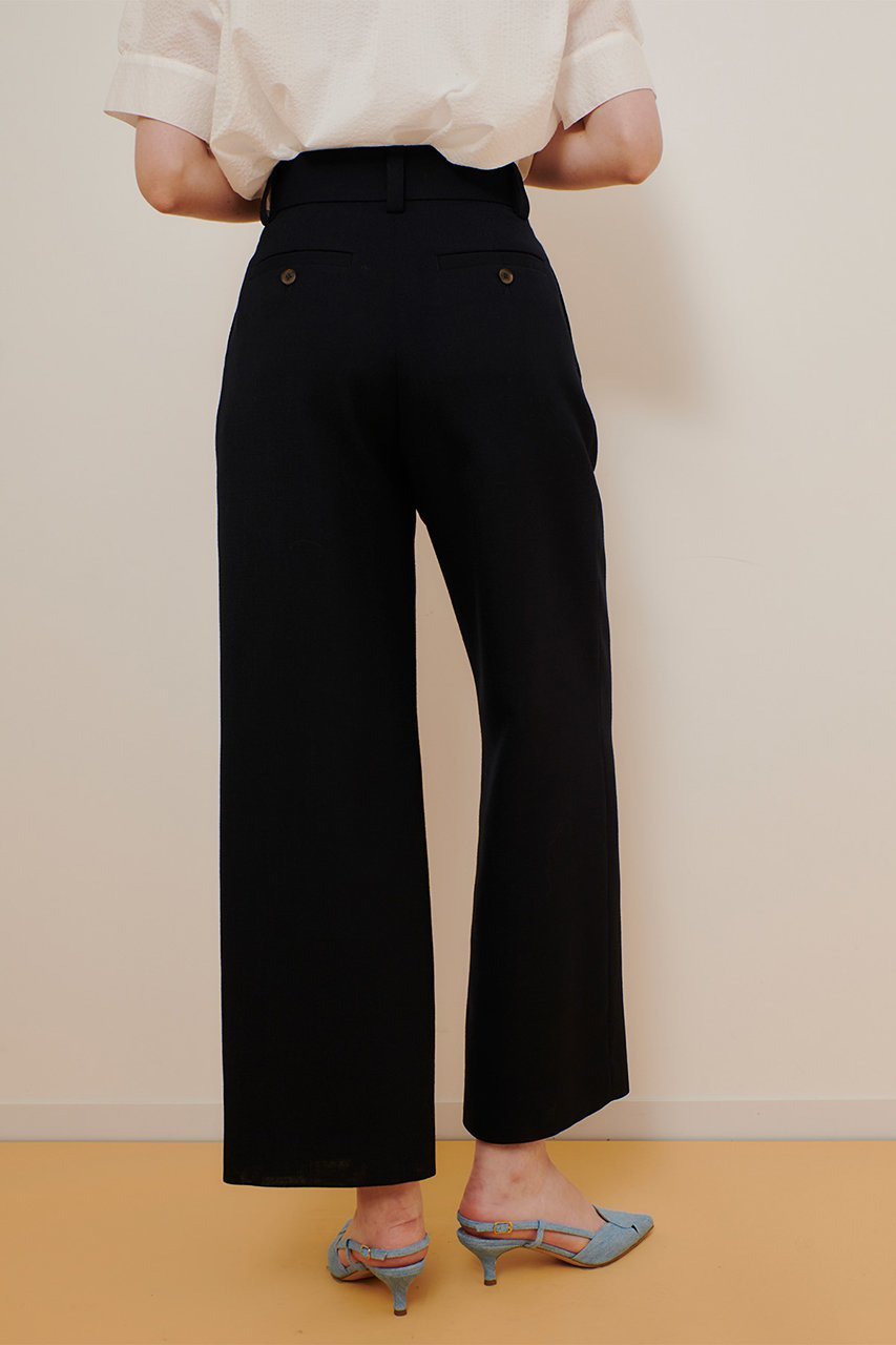【アルアバイル/allureville】のリネンライクタックワイドパンツ 人気、トレンドファッション・服の通販 founy(ファニー) 　ファッション　Fashion　レディースファッション　WOMEN　パンツ　Pants　スマート　Smart　ワイド　Wide　エレガント 上品　Elegant　other-7|ID: prp329100004441152 ipo3291000000031874603