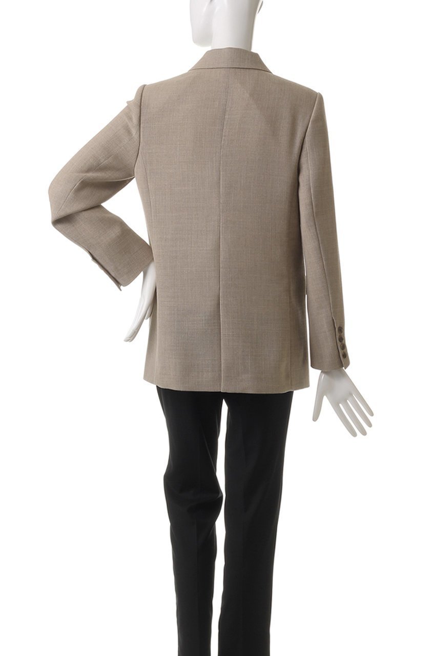 【アルアバイル/allureville】のリネンライクテーラードジャケット 人気、トレンドファッション・服の通販 founy(ファニー) 　ファッション　Fashion　レディースファッション　WOMEN　アウター　Coat Outerwear　ジャケット　Jackets　テーラードジャケット　Tailored Jackets　シンプル　Simple　ジャケット　Jacket　スラックス　Slacks　デニム　Denim　フォルム　Form　other-4|ID: prp329100004441153 ipo3291000000031256389