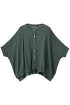 【ミズイロ インド/mizuiro ind】のhigh gauze C/neck wide C/D カーディガン green|ID:prp329100004441154