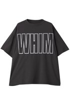 【ウィムガゼット/Whim Gazette】のリラックスロゴTシャツ チャコールグレー|ID:prp329100004441155