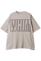 【ウィムガゼット/Whim Gazette】のリラックスロゴTシャツ グレージュ|ID:prp329100004441155