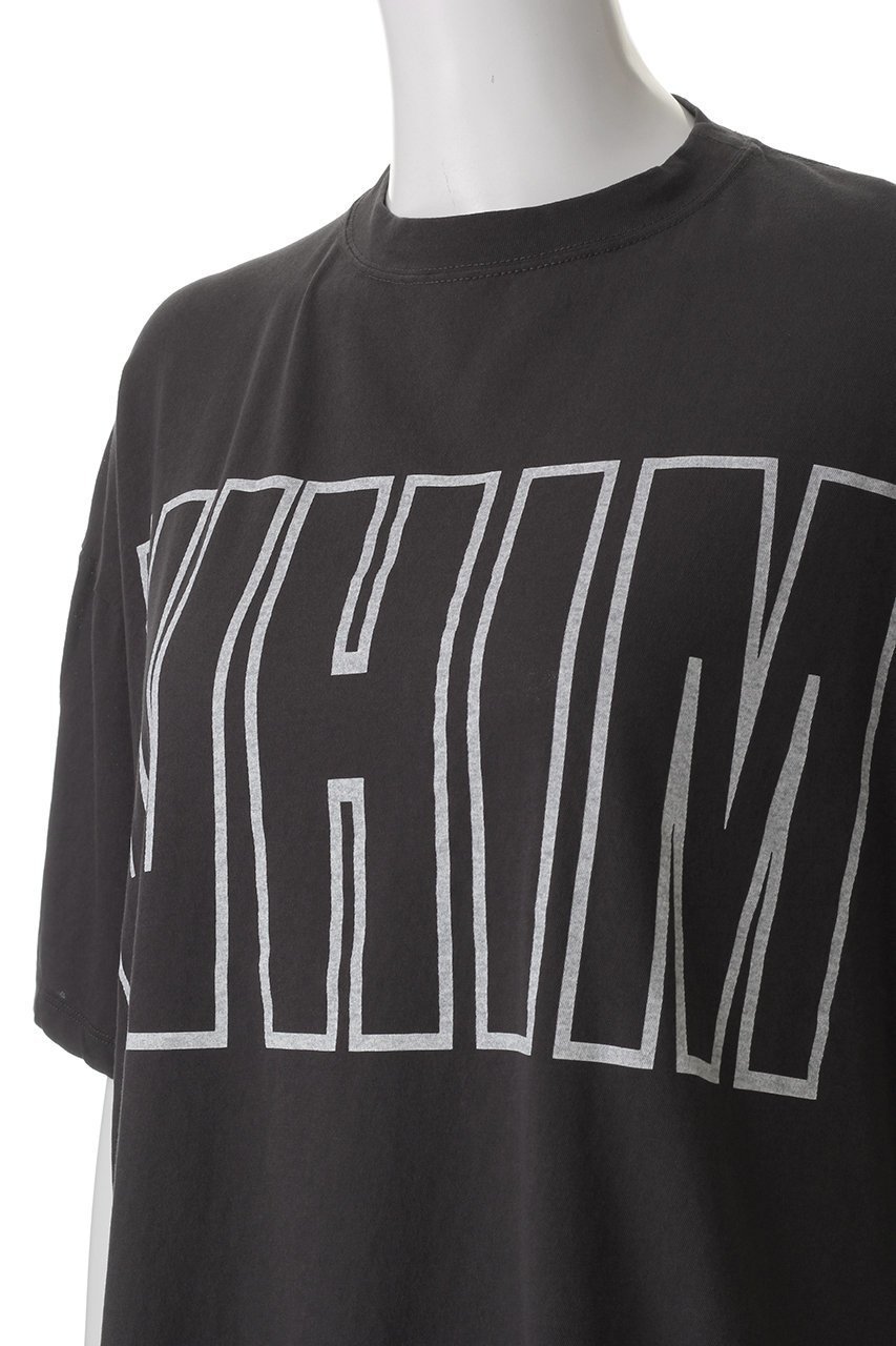 【ウィムガゼット/Whim Gazette】のリラックスロゴTシャツ 人気、トレンドファッション・服の通販 founy(ファニー) 　ファッション　Fashion　レディースファッション　WOMEN　トップス・カットソー　Tops/Tshirt　シャツ/ブラウス　Shirts/Blouses　ロング / Tシャツ　T-Shirts　カットソー　Cut and Sewn　ショート　Short　シンプル　Simple　スリーブ　Sleeve　デニム　Denim　フロント　Front　プリント　Print　リラックス　Relax　other-5|ID: prp329100004441155 ipo3291000000031326007