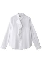【ミラ ショーン バイ チカ キサダ/mila schon by chika kisada】のフリルシャツ 人気、トレンドファッション・服の通販 founy(ファニー) ファッション Fashion レディースファッション Fashion for Women トップス・カットソー Cut & Sew Tops シャツ・ブラウス・オフィスカジュアル Elegant Blouses & Button-Ups おすすめ Recommended / Our Picks インナー Innerwear エレガント 上品 Elegant スリーブ Sleeve, Long Sleeve / Short Sleeve セットアップ Set-Up, Coordinated Outfit フリル Frill, Ruffle フロント Front, Front Design ロング Long, Long-Length 定番 Standard, Basic Item thumbnail ホワイト|ID: prp329100004441160 ipo3291000000032851831