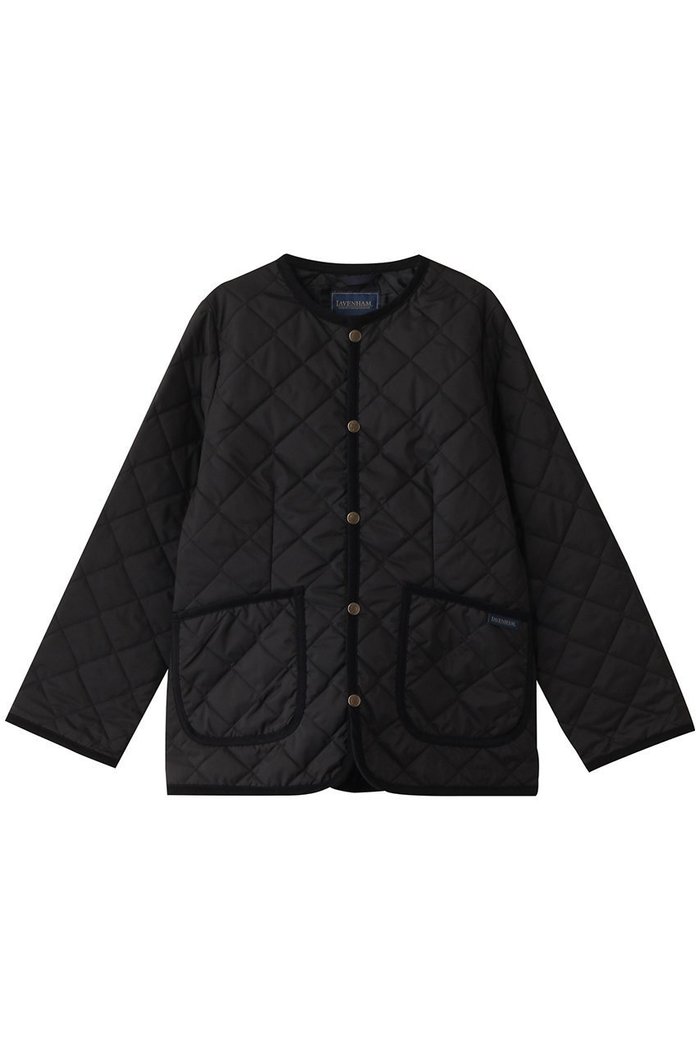 【ラベンハム/lavenham】のLAVENSTER CORNARD ノーカラージャケット インテリア・キッズ・メンズ・レディースファッション・服の通販 founy(ファニー) https://founy.com/ ファッション Fashion レディースファッション WOMEN アウター Coat Outerwear ジャケット Jackets ブルゾン Blouson/Jackets ノーカラージャケット No Collar Leather Jackets シンプル Simple ジャケット Jacket パイピング Piping ブルゾン Blouson ライナー Liner エレガント 上品 Elegant NEW・新作・新着・新入荷 New Arrivals |ID: prp329100004441172 ipo3291000000031036285
