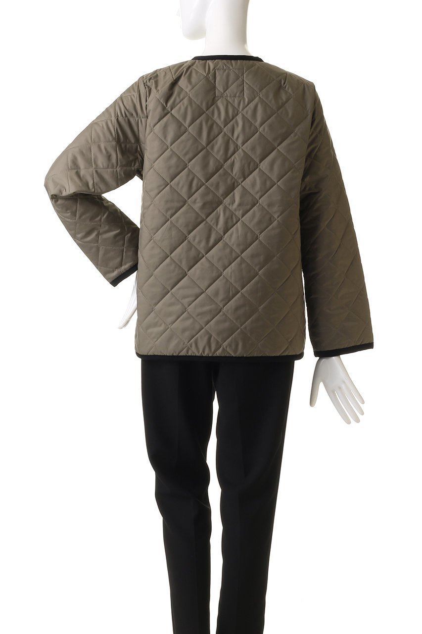 【ラベンハム/lavenham】のLAVENSTER CORNARD ノーカラージャケット 人気、トレンドファッション・服の通販 founy(ファニー) 　ファッション　Fashion　レディースファッション　WOMEN　アウター　Coat Outerwear　ジャケット　Jackets　ブルゾン　Blouson/Jackets　ノーカラージャケット　No Collar Leather Jackets　シンプル　Simple　ジャケット　Jacket　パイピング　Piping　ブルゾン　Blouson　ライナー　Liner　エレガント 上品　Elegant　other-4|ID: prp329100004441172 ipo3291000000031256506
