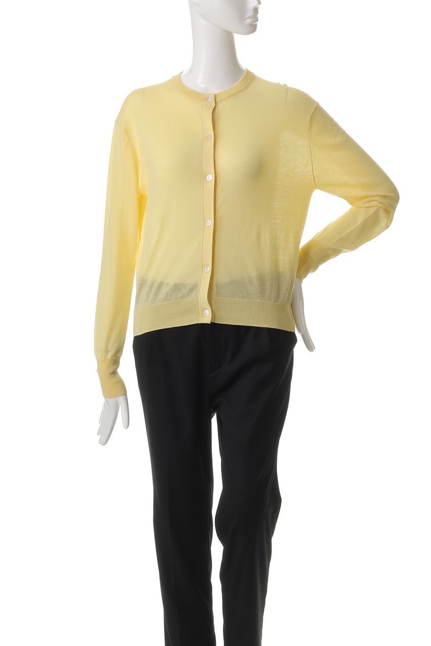 【ジェイドット/j.】の綿シルクニットクルーカーディガン 人気、トレンドファッション・服の通販 founy(ファニー) 　ファッション　Fashion　レディースファッション　WOMEN　トップス・カットソー　Tops/Tshirt　ニット　Knit Tops　カーディガン　Cardigans　カーディガン　Cardigan　シルク　Silk　バランス　Balance　エレガント 上品　Elegant　other-2|ID: prp329100004441174 ipo3291000000031256515