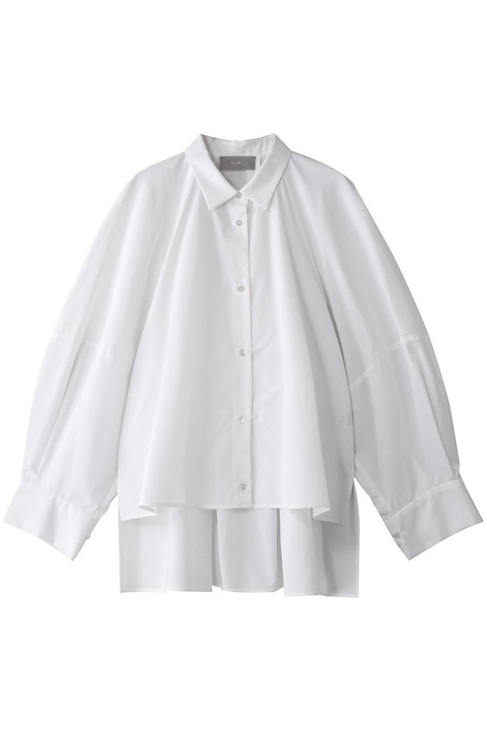 【ヒューエルミュージアム/hueLe Museum】の【hLM】ラウンドシェイプブラウス インテリア・キッズ・メンズ・レディースファッション・服の通販 founy(ファニー) https://founy.com/ ファッション Fashion レディースファッション Fashion for Women トップス・カットソー Cut & Sew Tops シャツ・ブラウス・オフィスカジュアル Elegant Blouses & Button-Ups ストライプ Stripe, Striped Pattern スリーブ Sleeve, Long Sleeve / Short Sleeve ドレープ Drape, Draping Fabric ロング Long, Long-Length |ID: prp329100004441175 ipo3291000000035003379