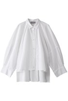 【ヒューエルミュージアム/hueLe Museum】の【hLM】ラウンドシェイプブラウス ホワイト|ID: prp329100004441175 ipo3291000000036396807