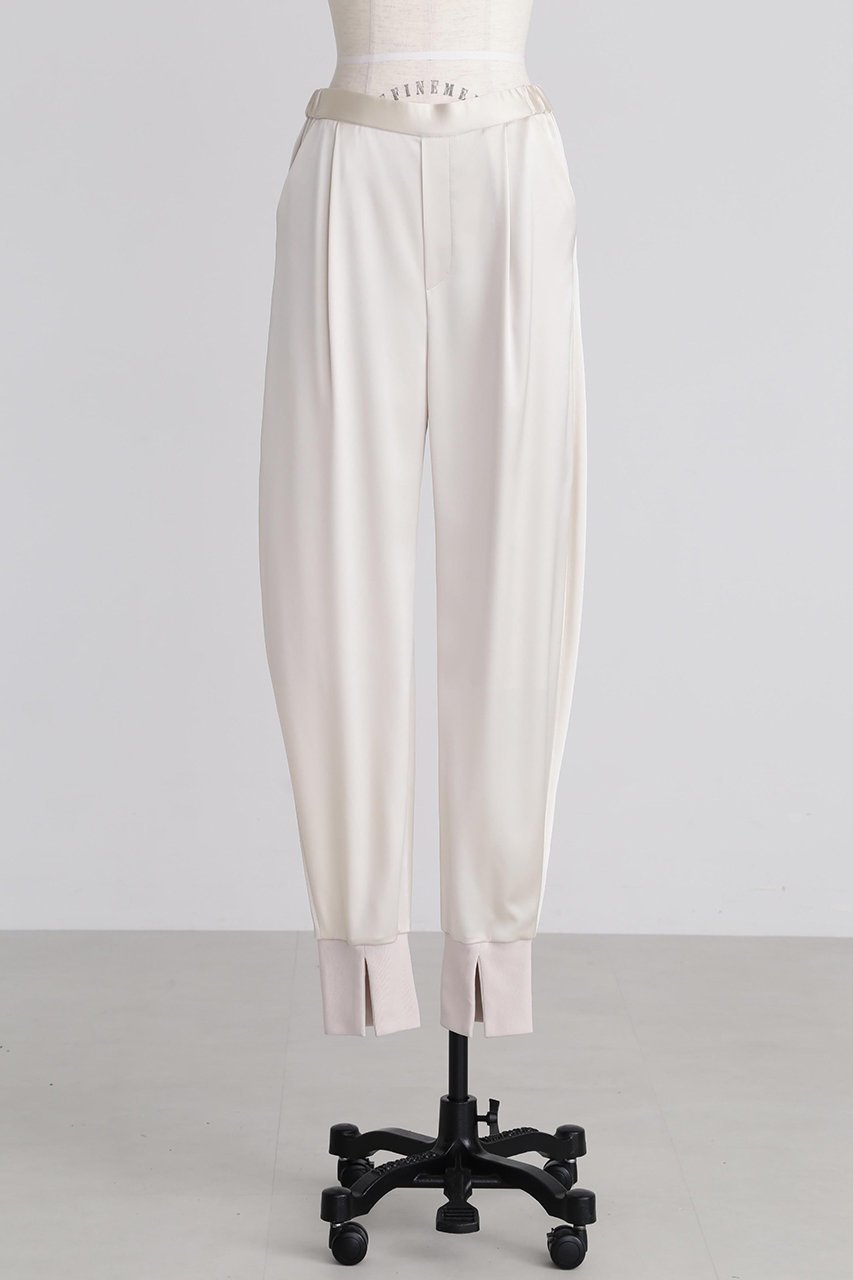 【ヒューエルミュージアム/hueLe Museum】の【STUMBLY】Curvy Jogger Satin Pants 人気、トレンドファッション・服の通販 founy(ファニー) 　ファッション　Fashion　レディースファッション　Fashion for Women　パンツ　Pants & Trousers　なめらか　Smooth, Silky Texture　サテン　Satin, Glossy Fabric　スポーティ　Sporty, Casual Athletic　スリム　Slim, Slim Fit　フェミニン　Feminine, Girly　other-2|ID: prp329100004441176 ipo3291000000036524466