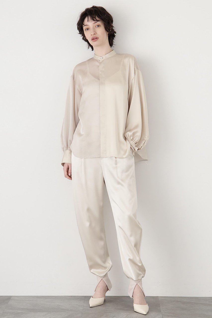 【ヒューエルミュージアム/hueLe Museum】の【STUMBLY】Curvy Jogger Satin Pants 人気、トレンドファッション・服の通販 founy(ファニー) 　ファッション　Fashion　レディースファッション　Fashion for Women　パンツ　Pants & Trousers　なめらか　Smooth, Silky Texture　サテン　Satin, Glossy Fabric　スポーティ　Sporty, Casual Athletic　スリム　Slim, Slim Fit　フェミニン　Feminine, Girly　other-3|ID: prp329100004441176 ipo3291000000036524467