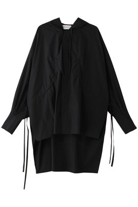 【ヒューエルミュージアム/hueLe Museum】 【STUMBLY】Hooded Big Silhouette Shirt人気、トレンドファッション・服の通販 founy(ファニー) ファッション Fashion レディースファッション Fashion for Women トップス・カットソー Cut & Sew Tops シャツ・ブラウス・オフィスカジュアル Elegant Blouses & Button-Ups シンプル Simple, Minimal スリーブ Sleeve, Long Sleeve / Short Sleeve フォルム Silhouette, Form リボン Ribbon, Bow ロング Long, Long-Length |ID:prp329100004441177