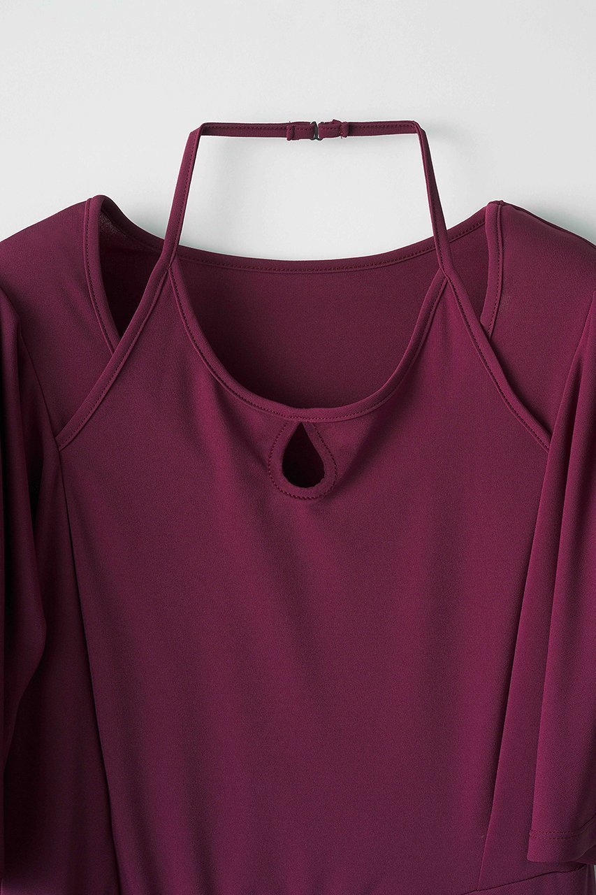 【ミューラル/MURRAL】のFabaceae ジャージードレス 人気、トレンドファッション・服の通販 founy(ファニー) 　ファッション　Fashion　レディースファッション　WOMEN　ワンピース　Dress　ドレス　Party Dresses　チュニック　Tunic　カッティング　Cutting　ジャージー　Jersey　チュニック　Tunic　ドレス　Dress　ドレープ　Drape　フォルム　Form　ロング　Long　NEW・新作・新着・新入荷　New Arrivals　other-3|ID: prp329100004441179 ipo3291000000031256549