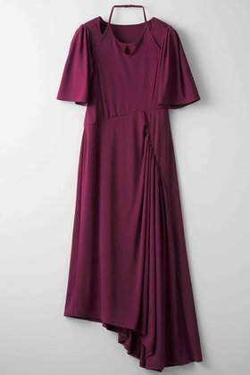 【ミューラル/MURRAL】のFabaceae ジャージードレス 人気、トレンドファッション・服の通販 founy(ファニー) ファッション Fashion レディースファッション Fashion for Women ワンピース Dresses フォーマル・パーティードレス・結婚式用ドレス Elegant & Casual Dresses チュニック Tunic Tops & Dresses カッティング Cutting Detail チュニック Tunic, Long Top ドレス Dress, One-Piece ドレープ Drape, Draping Fabric フォルム Silhouette, Form ロング Long, Long-Length |ID:prp329100004441179