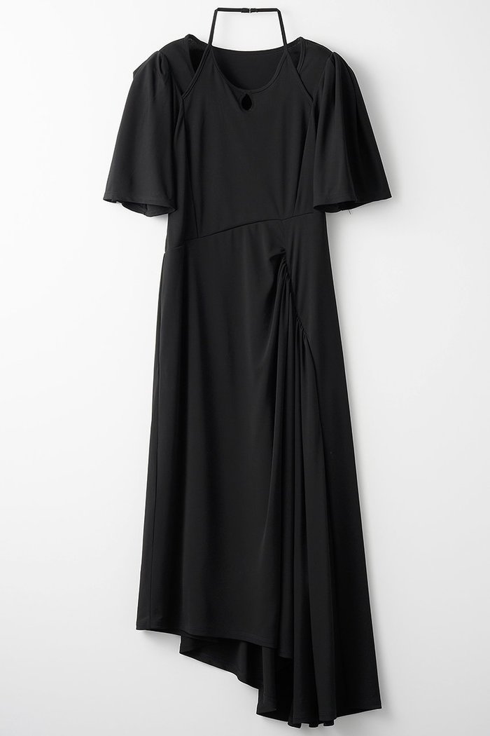 【ミューラル/MURRAL】のFabaceae ジャージードレス インテリア・キッズ・メンズ・レディースファッション・服の通販 founy(ファニー) https://founy.com/ ファッション Fashion レディースファッション Fashion for Women ワンピース Dresses フォーマル・パーティードレス・結婚式用ドレス Elegant & Casual Dresses チュニック Tunic Tops & Dresses カッティング Cutting Detail チュニック Tunic, Long Top ドレス Dress, One-Piece ドレープ Drape, Draping Fabric フォルム Silhouette, Form ロング Long, Long-Length |ID: prp329100004441179 ipo3291000000032715955