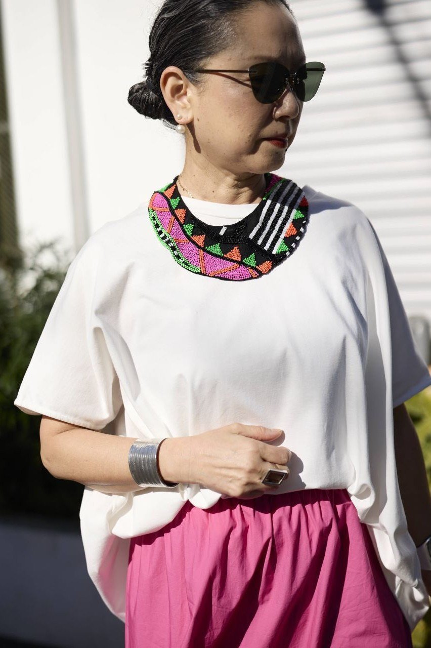 【ナナデコール/nanadecor】のKOワイドTシャツ 人気、トレンドファッション・服の通販 founy(ファニー) 　ファッション　Fashion　レディースファッション　Ladies' Fashion Online　トップス・カットソー　Tops/Tshirt　シャツ/ブラウス　Shirts/Blouses　ロング / Tシャツ　T-Shirts　カットソー　Cut and Sewn　ショート　Short　シンプル　Simple　スリーブ　Sleeve　リラックス　Relax　ワイド　Wide　エレガント 上品　Elegant　再入荷　Restock/Back In Stock/Re Arrival　other-8|ID: prp329100004441185 ipo3291000000032648378
