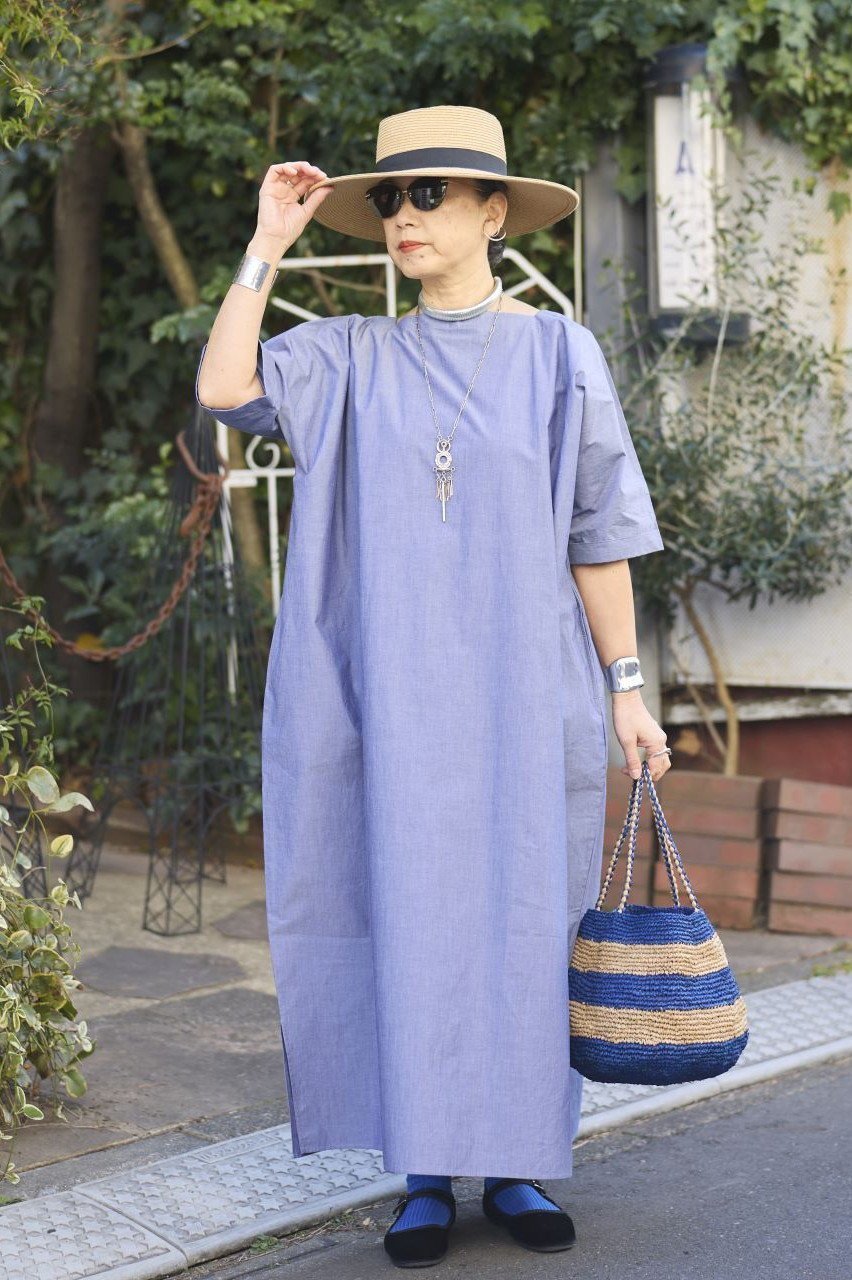 【ナナデコール/nanadecor】のKOワイドワンピースブルー 人気、トレンドファッション・服の通販 founy(ファニー) 　ファッション　Fashion　レディースファッション　WOMEN　ワンピース　Dress　チュニック　Tunic　シンプル　Simple　チュニック　Tunic　リラックス　Relax　ワイド　Wide　other-7|ID: prp329100004441188 ipo3291000000031325929