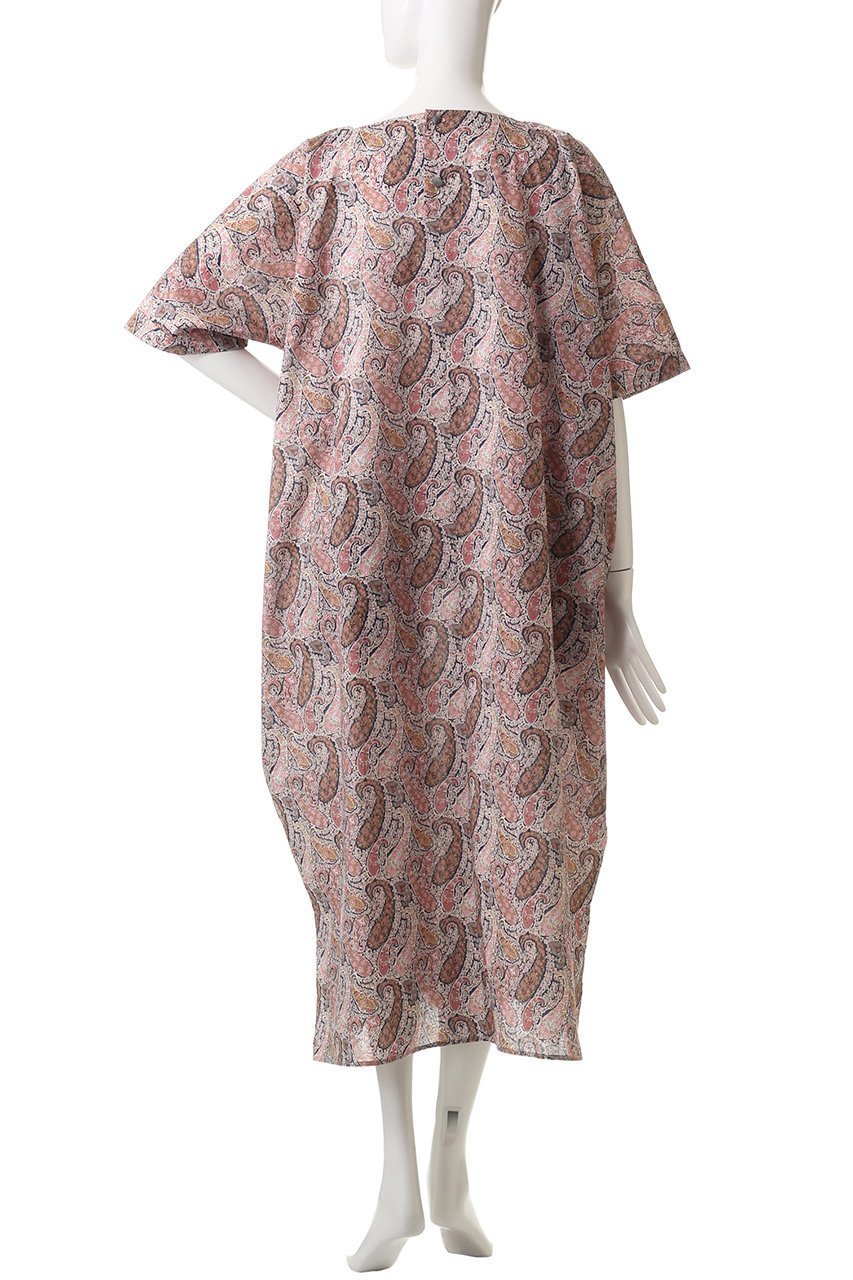 【ナナデコール/nanadecor】のKOワイドワンピースリバティペイズリー 人気、トレンドファッション・服の通販 founy(ファニー) 　ファッション　Fashion　レディースファッション　Fashion for Women　ワンピース　Dresses　チュニック　Tunic Tops & Dresses　シンプル　Simple, Minimal　スリーブ　Sleeve, Long Sleeve / Short Sleeve　チュニック　Tunic, Long Top　ペイズリー　Paisley, Ethnic Pattern　リゾート　Resort, Vacation Style　ワイド　Wide, Wide Fit　other-4|ID: prp329100004441189 ipo3291000000032792982