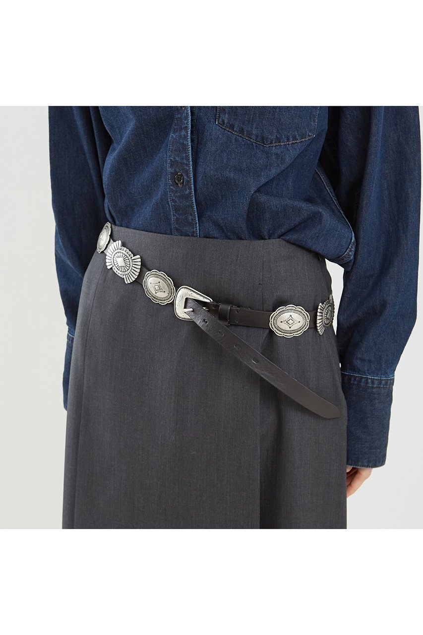【ザ ストア バイ シー/THE STORE by C】の【puntovita】コンチョベルト 人気、トレンドファッション・服の通販 founy(ファニー) 　ファッション　Fashion　レディースファッション　WOMEN　ベルト　Belts　クール　Cool　シルバー　Silver　デニム　Denim　ワイド　Wide　other-2|ID: prp329100004442452 ipo3291000000031255469