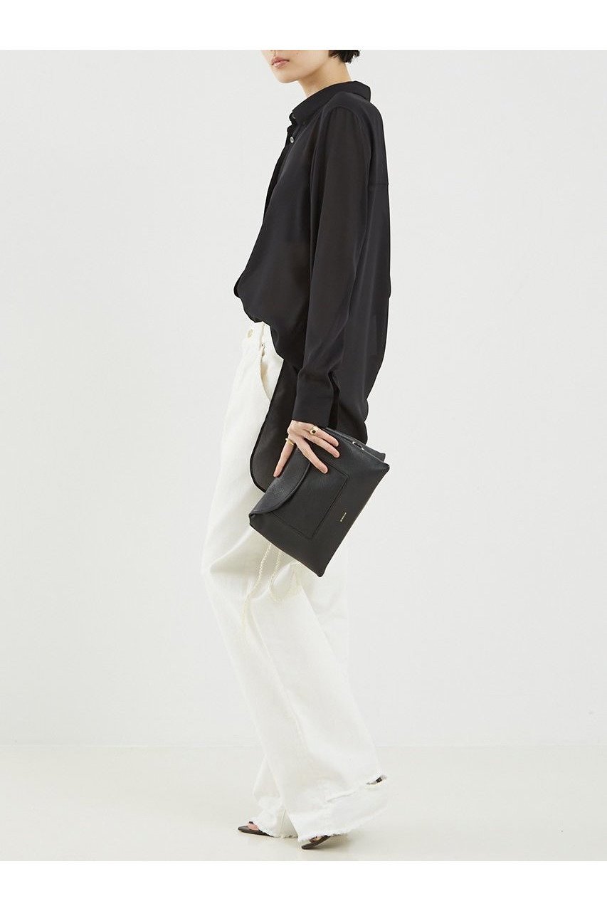 【ザ ストア バイ シー/THE STORE by C】のシアーチュニックシャツ 人気、トレンドファッション・服の通販 founy(ファニー) 　ファッション　Fashion　レディースファッション　WOMEN　トップス・カットソー　Tops/Tshirt　シャツ/ブラウス　Shirts/Blouses　コンパクト　Compact　ジョーゼット　Georgette　スリーブ　Sleeve　ロング　Long　エレガント 上品　Elegant　other-4|ID: prp329100004442454 ipo3291000000031255485