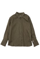 【ザ ストア バイ シー/THE STORE by C】のリネンシャツ 人気、トレンドファッション・服の通販 founy(ファニー) ファッション Fashion レディースファッション WOMEN トップス・カットソー Tops/Tshirt シャツ/ブラウス Shirts/Blouses カシュクール Cachecoeur スラックス Slacks スリーブ Sleeve デニム Denim リネン Linen ロング Long エレガント 上品 Elegant 夏 Summer NEW・新作・新着・新入荷 New Arrivals thumbnail カーキ|ID: prp329100004442455 ipo3291000000031050444