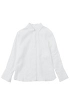 【ザ ストア バイ シー/THE STORE by C】のリネンシャツ 人気、トレンドファッション・服の通販 founy(ファニー) ファッション Fashion レディースファッション Fashion for Women トップス・カットソー Cut & Sew Tops シャツ・ブラウス・オフィスカジュアル Elegant Blouses & Button-Ups カシュクール Wrap Design スラックス Slacks, Dress Pants スリーブ Sleeve, Long Sleeve / Short Sleeve デニム Denim, Jeans Material リネン Linen, Linen Fabric ロング Long, Long-Length エレガント 上品 Elegant 夏 Summer thumbnail ホワイト|ID: prp329100004442455 ipo3291000000032907696