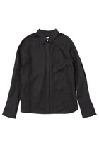 【ザ ストア バイ シー/THE STORE by C】のリネンシャツ 人気、トレンドファッション・服の通販 founy(ファニー) ファッション Fashion レディースファッション Fashion for Women トップス・カットソー Cut & Sew Tops シャツ・ブラウス・オフィスカジュアル Elegant Blouses & Button-Ups カシュクール Wrap Design スラックス Slacks, Dress Pants スリーブ Sleeve, Long Sleeve / Short Sleeve デニム Denim, Jeans Material リネン Linen, Linen Fabric ロング Long, Long-Length エレガント 上品 Elegant 夏 Summer thumbnail ブラック|ID: prp329100004442455 ipo3291000000032907698