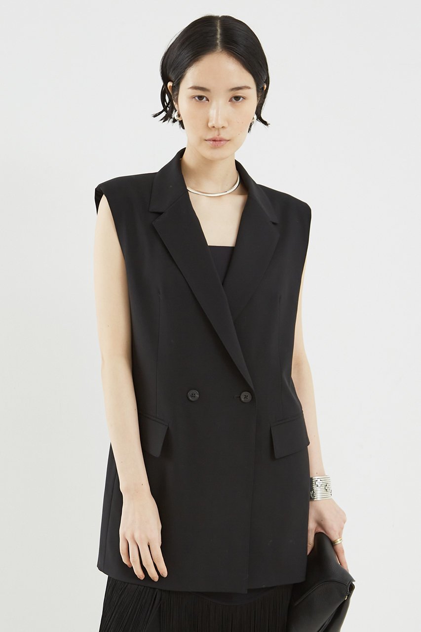 【ザ ストア バイ シー/THE STORE by C】のダブルベスト 人気、トレンドファッション・服の通販 founy(ファニー) 　ファッション　Fashion　レディースファッション　WOMEN　アウター　Coat Outerwear　ジャケット　Jackets　ジャケット　Jacket　ダブル　Double　ベスト　Vest　再入荷　Restock/Back In Stock/Re Arrival　other-8|ID: prp329100004442456 ipo3291000000031325733