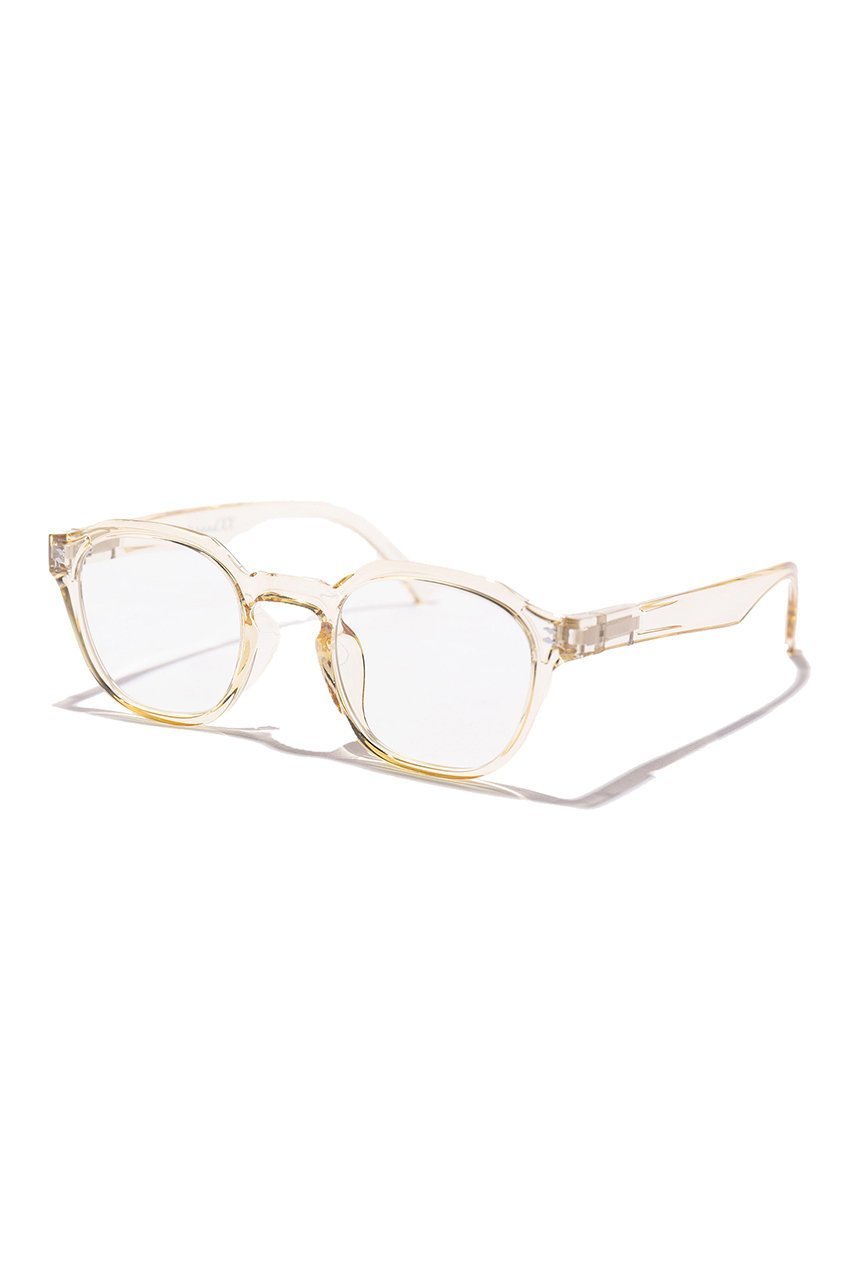 【ジュガードダブルエックス/jugaadXX】のMatira clear yellow サングラス インテリア・キッズ・メンズ・レディースファッション・服の通販 founy(ファニー) 　ファッション　Fashion　レディースファッション　Fashion for Women　サングラス&メガネ　Sunglasses & Eyewear　ユニセックス　Unisex, Genderless　カッティング　Cutting Detail　サングラス　Sunglasses, Shades　フレーム　Frame, Outline　ボストン　Boston　調光ブラウンレンズ|ID: prp329100004442466 ipo3291000000032802621