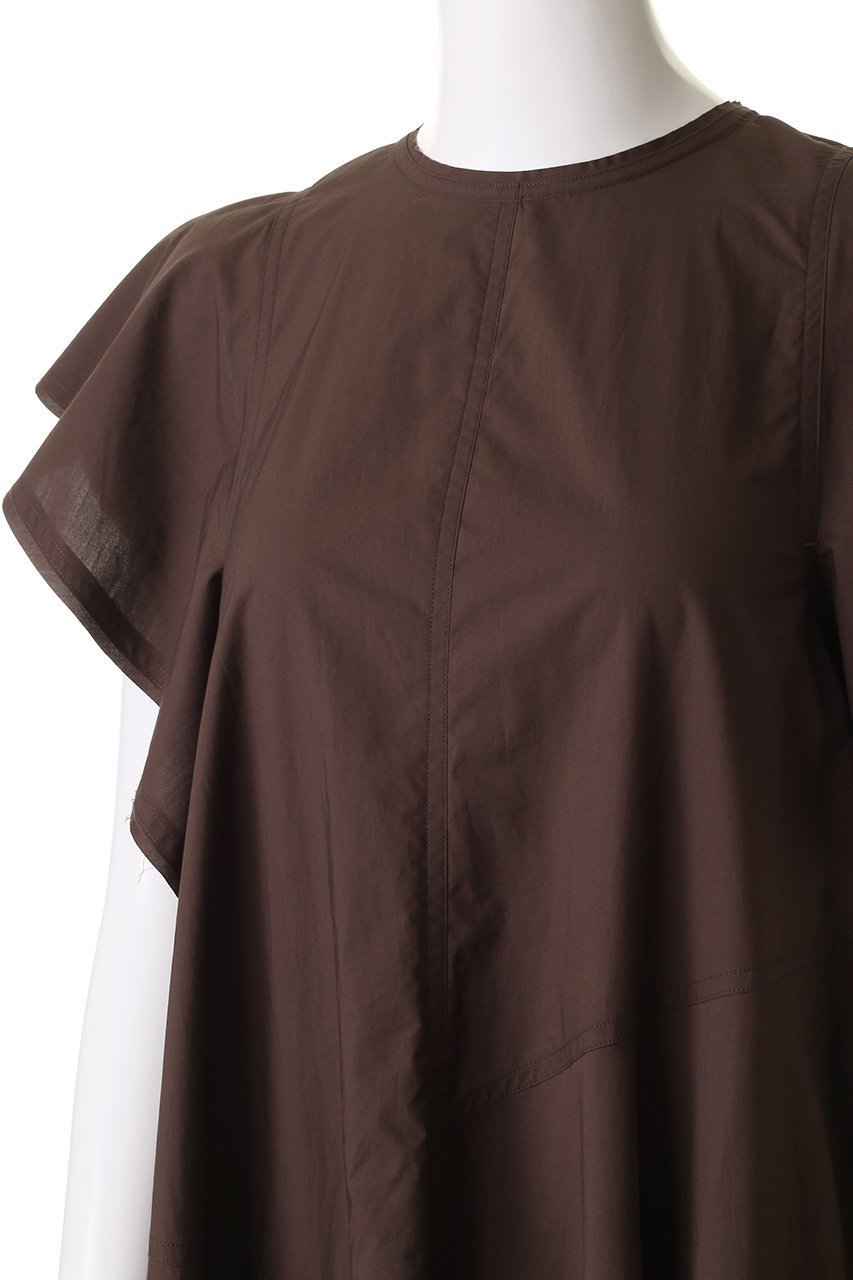 【イレーヴ/YLEVE】のSUVIN COTTON タイプライターワンピース 人気、トレンドファッション・服の通販 founy(ファニー) 　ファッション　Fashion　レディースファッション　WOMEN　ワンピース　Dress　チュニック　Tunic　なめらか　Smooth　タイプライター　Typewriter　チュニック　Tunic　ドレス　Dress　パターン　Pattern　フレア　Flare　ランダム　Random　ロング　Long　other-5|ID: prp329100004442483 ipo3291000000031325765