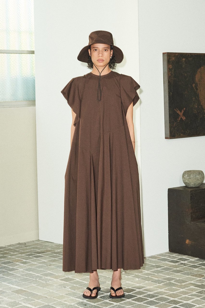 【イレーヴ/YLEVE】のSUVIN COTTON タイプライターワンピース 人気、トレンドファッション・服の通販 founy(ファニー) 　ファッション　Fashion　レディースファッション　WOMEN　ワンピース　Dress　チュニック　Tunic　なめらか　Smooth　タイプライター　Typewriter　チュニック　Tunic　ドレス　Dress　パターン　Pattern　フレア　Flare　ランダム　Random　ロング　Long　other-6|ID: prp329100004442483 ipo3291000000031325766