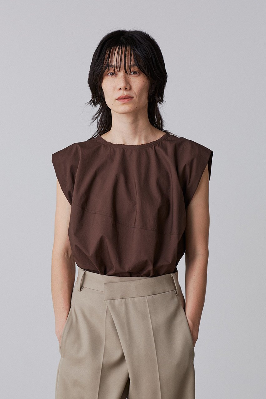 【イレーヴ/YLEVE】のSUVIN COTTON タイプライタープルオーバーブラウス 人気、トレンドファッション・服の通販 founy(ファニー) 　ファッション　Fashion　レディースファッション　WOMEN　トップス・カットソー　Tops/Tshirt　シャツ/ブラウス　Shirts/Blouses　プルオーバー　Pullover　なめらか　Smooth　インナー　Inner　ショート　Short　ジャケット　Jacket　スリーブ　Sleeve　タイプライター　Typewriter　パターン　Pattern　フォルム　Form　夏　Summer　春　Spring　other-8|ID: prp329100004442484 ipo3291000000031325772