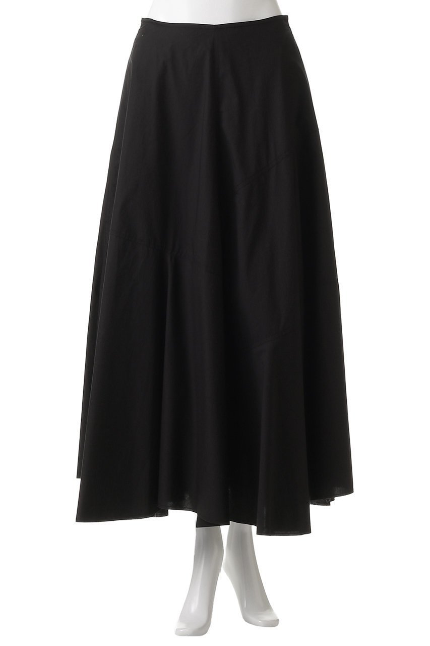 【イレーヴ/YLEVE】のSUVIN COTTON タイプライタースカート 人気、トレンドファッション・服の通販 founy(ファニー) 　ファッション　Fashion　レディースファッション　Fashion for Women　スカート　Skirts　ロングスカート　Long Skirts / Maxi & Midi Skirts　なめらか　Smooth, Silky Texture　カットソー　Cut and Sewn Top　クロップド　Cropped, Short Length　スマート　Smart, Elegant　タイプライター　Typewriter Fabric, Crisp Cotton　パターン　Pattern, Design Print　フレア　Flare, Flared　ランダム　Random, Irregular　ロング　Long, Long-Length　other-2|ID: prp329100004442485 ipo3291000000032824528