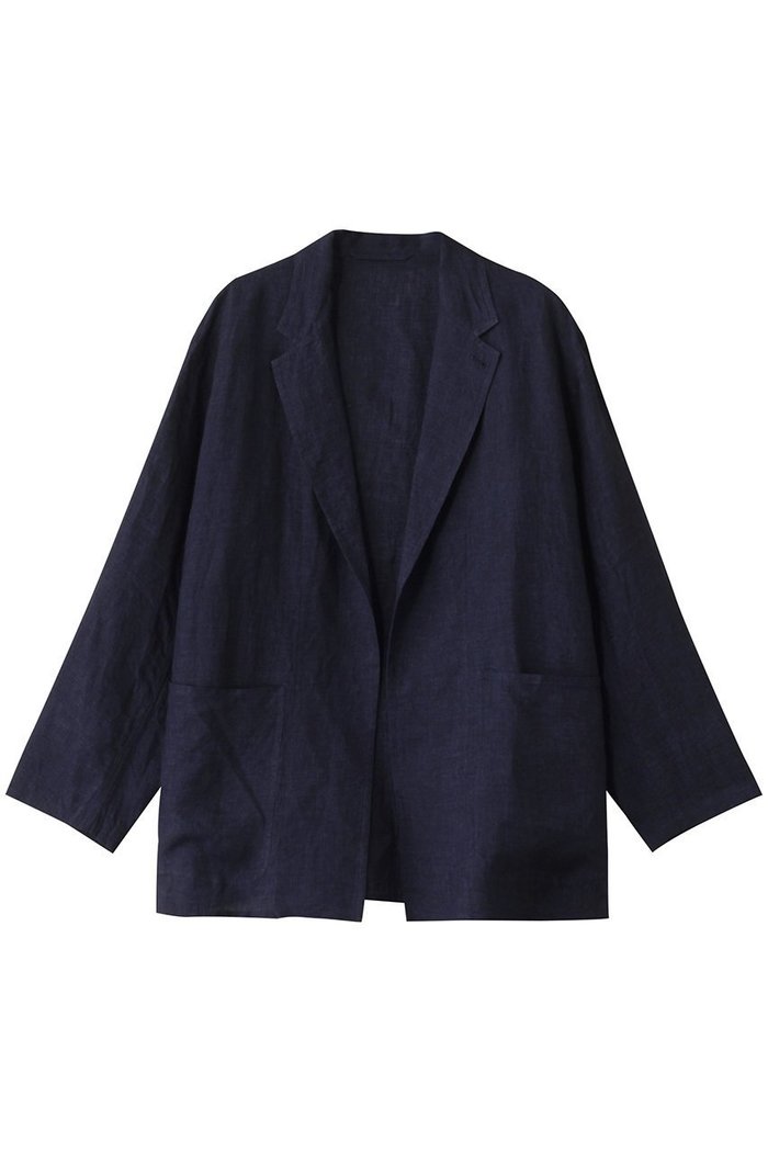 【イレーヴ/YLEVE】のリネン ポプリン ジャケット インテリア・キッズ・メンズ・レディースファッション・服の通販 founy(ファニー) https://founy.com/ ファッション Fashion レディースファッション WOMEN アウター Coat Outerwear ジャケット Jackets カーディガン Cardigan ジャケット Jacket リネン Linen |ID: prp329100004442488 ipo3291000000031050547