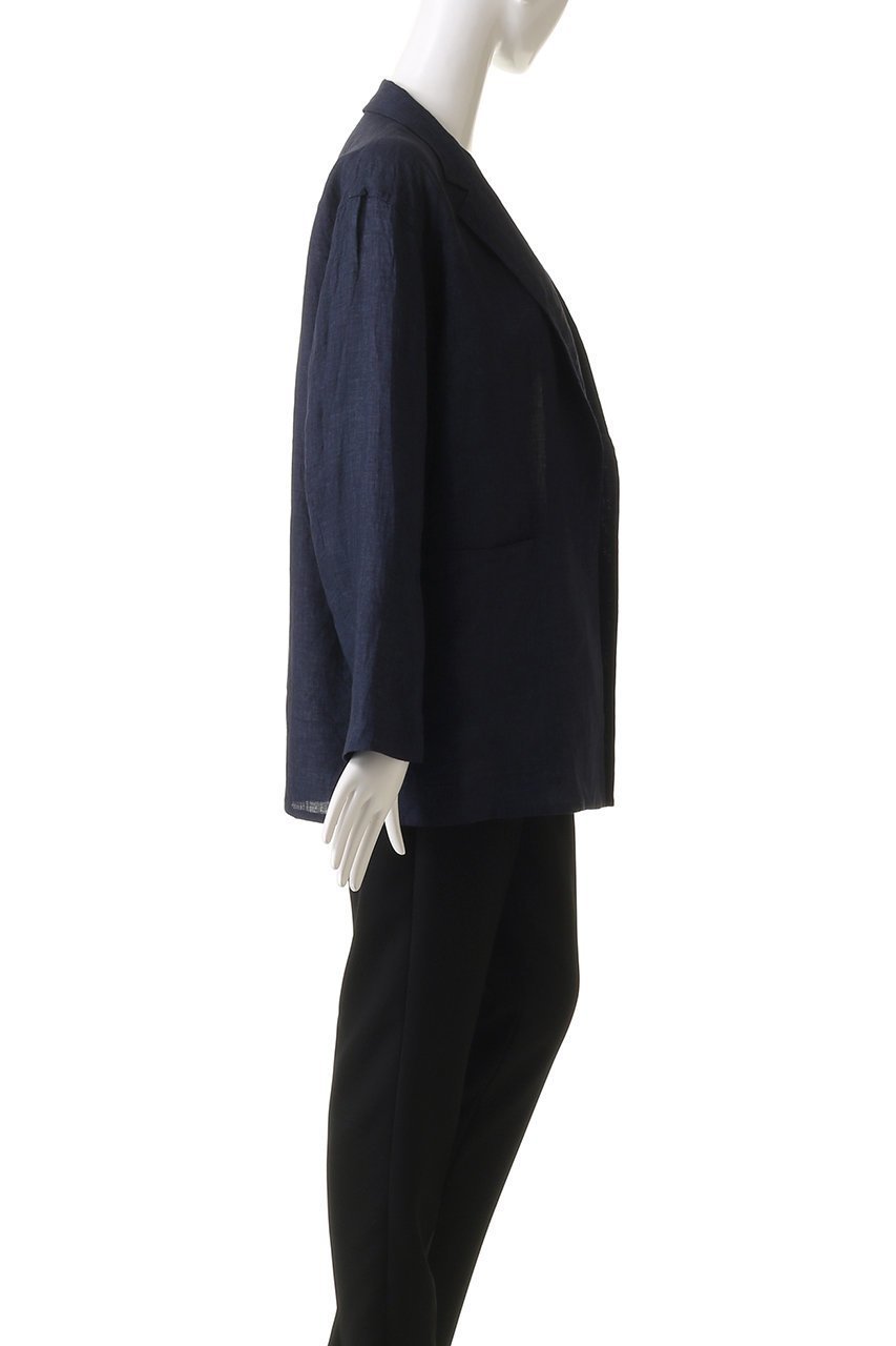 【イレーヴ/YLEVE】のリネン ポプリン ジャケット 人気、トレンドファッション・服の通販 founy(ファニー) 　ファッション　Fashion　レディースファッション　Fashion for Women　アウター　Coat / Outerwear Collection　レディースジャケット・軽アウター　Jackets　カーディガン　Cardigan, Knitwear　ジャケット　Jacket, Outerwear　リネン　Linen, Linen Fabric　other-3|ID: prp329100004442488 ipo3291000000032956582