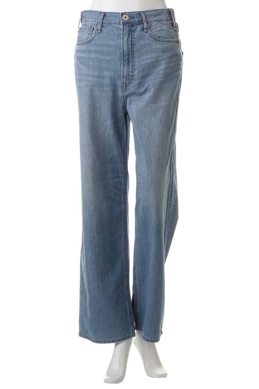 【アッパー ハイツ/upper hights】のTHE LAZY NIECE ハイライズワイドストレートデニムパンツ 人気、トレンドファッション・服の通販 founy(ファニー) 　ファッション　Fashion　レディースファッション　WOMEN　パンツ　Pants　デニムパンツ　Denim Pants　ストレート　Straight　デニム　Denim　ハイライズ　High Rise　ワイド　Wide　再入荷　Restock/Back In Stock/Re Arrival　夏　Summer　定番　Standard　春　Spring　S/S・春夏　Ss・Spring/Summer　other-2|ID: prp329100004442490 ipo3291000000031255705