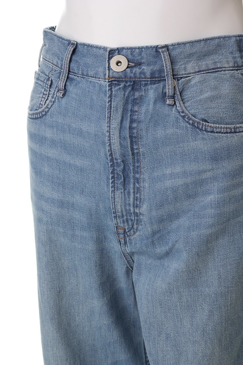 【アッパー ハイツ/upper hights】のTHE LAZY NIECE ハイライズワイドストレートデニムパンツ 人気、トレンドファッション・服の通販 founy(ファニー) 　ファッション　Fashion　レディースファッション　WOMEN　パンツ　Pants　デニムパンツ　Denim Pants　ストレート　Straight　デニム　Denim　ハイライズ　High Rise　ワイド　Wide　再入荷　Restock/Back In Stock/Re Arrival　夏　Summer　定番　Standard　春　Spring　S/S・春夏　Ss・Spring/Summer　other-5|ID: prp329100004442490 ipo3291000000031325790