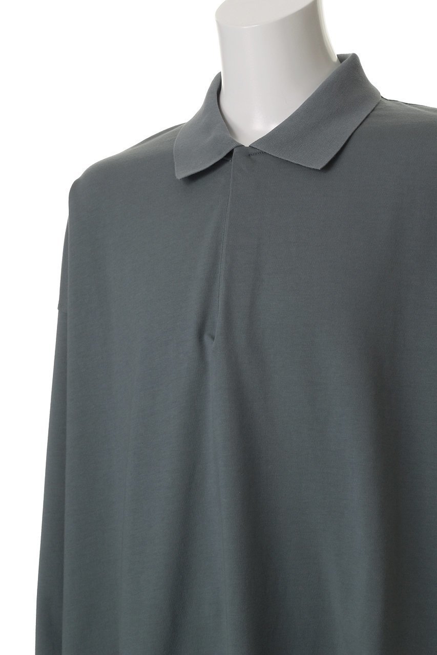 【ザ ロウ/THE ROW / MEN】の【MEN】BRYSON TOP 人気、トレンドファッション・服の通販 founy(ファニー) 　ファッション　Fashion　メンズファッション　Fashion for Men　トップス・カットソー　Cut & Sew Tops　メンズシャツ　Shirts　おすすめ　Recommended / Our Picks　カットソー　Cut and Sewn Top　クロップド　Cropped, Short Length　ショルダー　Shoulder, Shoulder Strap　シンプル　Simple, Minimal　スリーブ　Sleeve, Long Sleeve / Short Sleeve　ドロップ　Drop Shoulder, Dropped Style　バランス　Balance, Style Balance　ボトム　Bottoms, Lower Wear　ポロシャツ　Polo Shirt, Collared Tee　ロング　Long, Long-Length　長袖　Long Sleeve, Full Sleeve　other-5|ID: prp329100004442494 ipo3291000000032863717