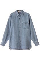 【ザ ロウ/THE ROW】のNESSON SHIRT 人気、トレンドファッション・服の通販 founy(ファニー) ファッション Fashion レディースファッション WOMEN トップス・カットソー Tops/Tshirt シャツ/ブラウス Shirts/Blouses おすすめ Recommend クール Cool スリーブ Sleeve デニム Denim リネン Linen ロング Long NEW・新作・新着・新入荷 New Arrivals thumbnail ブリーチド|ID: prp329100004442500 ipo3291000000031050574