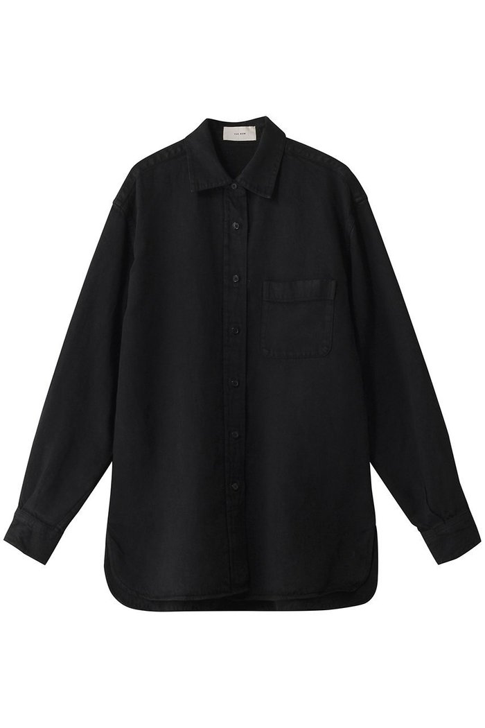 【ザ ロウ/THE ROW】のNESSON SHIRT インテリア・キッズ・メンズ・レディースファッション・服の通販 founy(ファニー) https://founy.com/ ファッション Fashion レディースファッション Fashion for Women トップス・カットソー Cut & Sew Tops シャツ・ブラウス・オフィスカジュアル Elegant Blouses & Button-Ups おすすめ Recommended / Our Picks クール Cool, Chic スリーブ Sleeve, Long Sleeve / Short Sleeve デニム Denim, Jeans Material リネン Linen, Linen Fabric ロング Long, Long-Length |ID: prp329100004442500 ipo3291000000032849769
