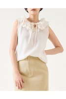 【マルティニーク/martinique】のシアー分繊チェックブラウス(フロンタブル) 人気、トレンドファッション・服の通販 founy(ファニー) ファッション Fashion レディースファッション WOMEN トップス・カットソー Tops/Tshirt キャミソール / ノースリーブ No Sleeves シャツ/ブラウス Shirts/Blouses おすすめ Recommend シアー Sheer シルク Silk ダウン Down チェック Check デニム Denim ノースリーブ No Sleeve フリル Frills フレアースカート Flared Skirt NEW・新作・新着・新入荷 New Arrivals |ID:prp329100004442505