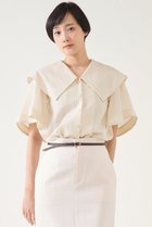 【マルティニーク/martinique】のナチュラルデシンブラウス ベージュストライプ|ID: prp329100004442507 ipo3291000000032706046