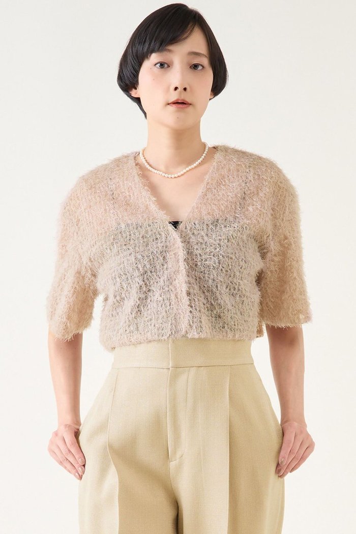 【マルティニーク/martinique】のジャガードボレロ(セットアップ可) インテリア・キッズ・メンズ・レディースファッション・服の通販 founy(ファニー) https://founy.com/ ファッション Fashion レディースファッション Fashion for Women アウター Coat / Outerwear Collection ボレロ・ショート丈ジャケット / ドレス羽織りに Boleros & Short Jackets トップス・カットソー Cut & Sew Tops シャツ・ブラウス・オフィスカジュアル Elegant Blouses & Button-Ups おすすめ Recommended / Our Picks クロップド Cropped, Short Length ショート Short, Short Length スリーブ Sleeve, Long Sleeve / Short Sleeve セットアップ Set-Up, Coordinated Outfit チュール Tulip, Tulip Motif デニム Denim, Jeans Material フリンジ Fringe, Tassel ボレロ Bolero, Short Cardigan エレガント 上品 Elegant |ID: prp329100004442508 ipo3291000000032706052