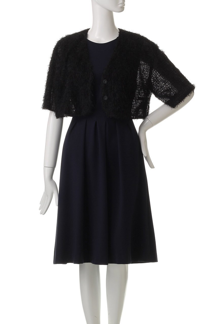 【マルティニーク/martinique】のジャガードボレロ(セットアップ可) 人気、トレンドファッション・服の通販 founy(ファニー) 　ファッション　Fashion　レディースファッション　Fashion for Women　アウター　Coat / Outerwear Collection　ボレロ・ショート丈ジャケット / ドレス羽織りに　Boleros & Short Jackets　トップス・カットソー　Cut & Sew Tops　シャツ・ブラウス・オフィスカジュアル　Elegant Blouses & Button-Ups　おすすめ　Recommended / Our Picks　クロップド　Cropped, Short Length　ショート　Short, Short Length　スリーブ　Sleeve, Long Sleeve / Short Sleeve　セットアップ　Set-Up, Coordinated Outfit　チュール　Tulip, Tulip Motif　デニム　Denim, Jeans Material　フリンジ　Fringe, Tassel　ボレロ　Bolero, Short Cardigan　エレガント 上品　Elegant　other-7|ID: prp329100004442508 ipo3291000000035041643